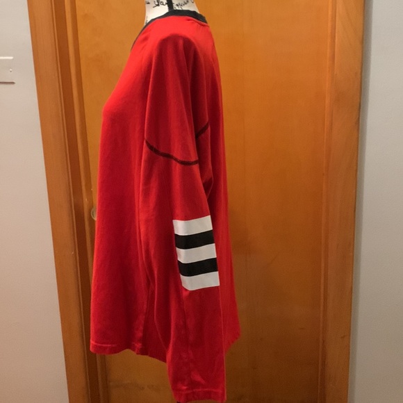 Reebok Chicago Blackhawks Faceoff Edge Long Sleeve T-Shirt - Picture 4 of 6